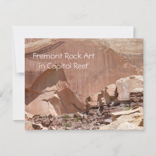 Fremont Petroglyphs Card