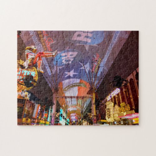 Fremont Street Experience Jigsaw Puzzle