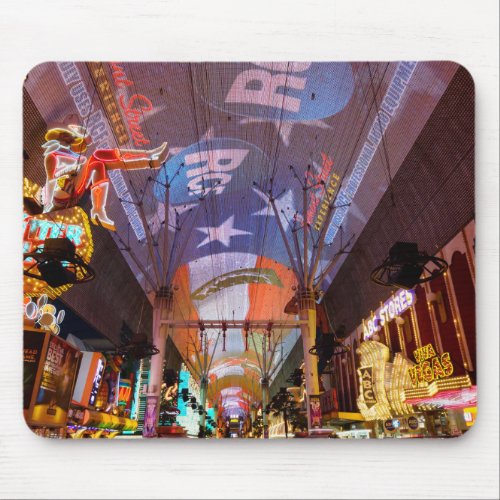Fremont Street Experience Mouse Pad