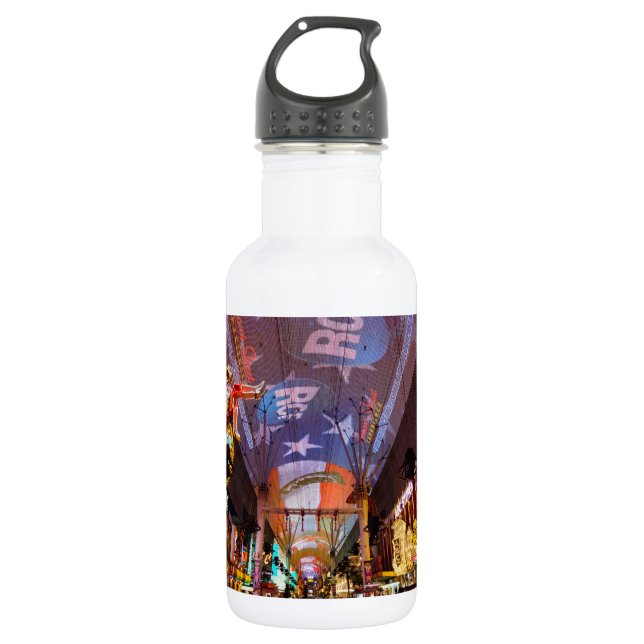 Fremont Street Experience Water Bottle (Front)