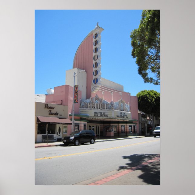 Fremont Theater, 2011, San Luis Obispo Poster (Front)