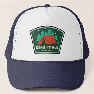 Fremont-Winema National Forest Camping Trucker Hat