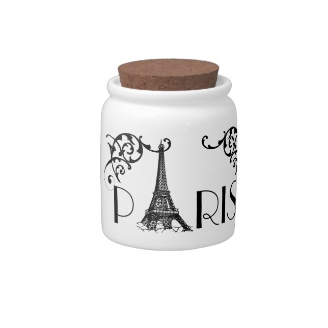 French Accent Candy Jar (Right)