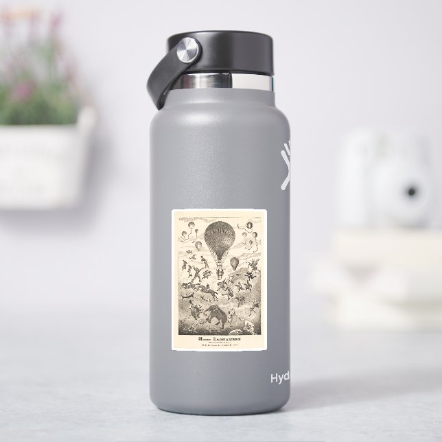 French Advertisement For Balloon Manufacturer Sticker (HydroFlask)