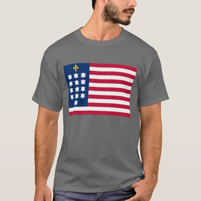 French Alliance Flag T-Shirt (Front)