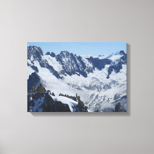 French Alps Canvas Print (Front)