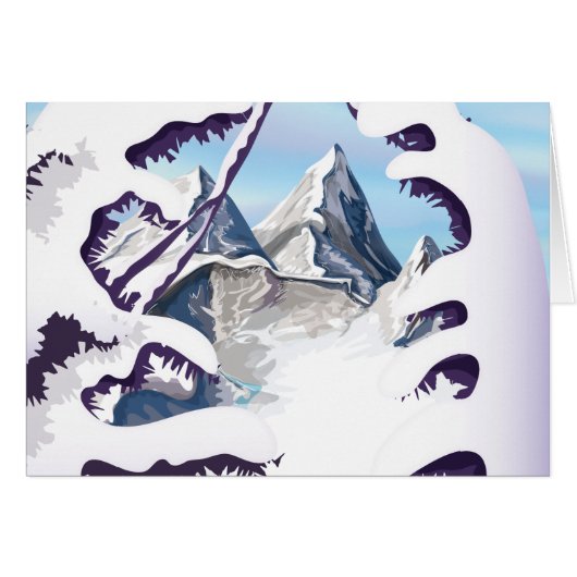 French Alps Cards (Front Horizontal)