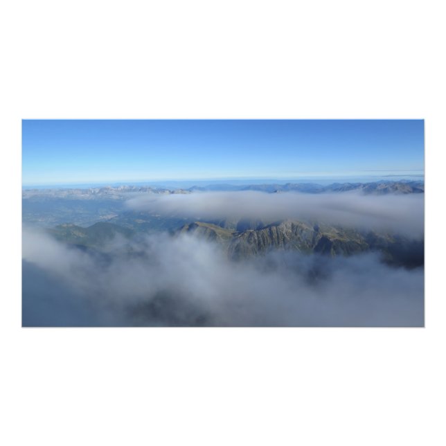 French Alps Chamonix area Photo Print (Front)