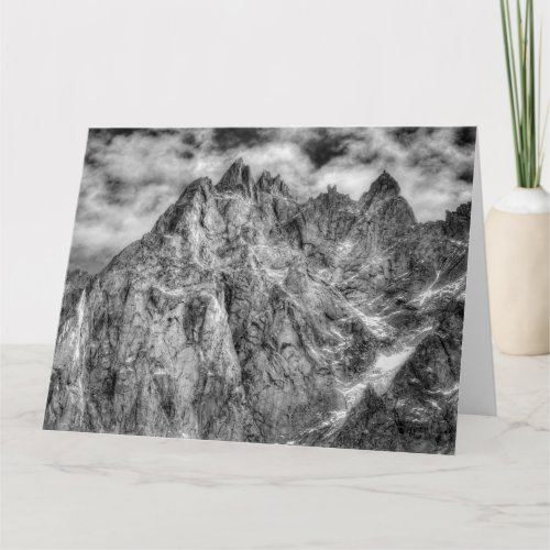 French Alps Chamonix  Card