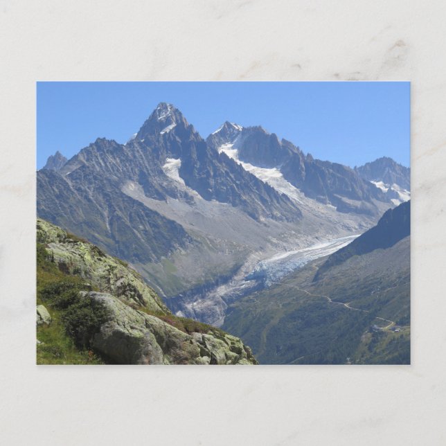 French Alps Chamonix Postcard (Front)