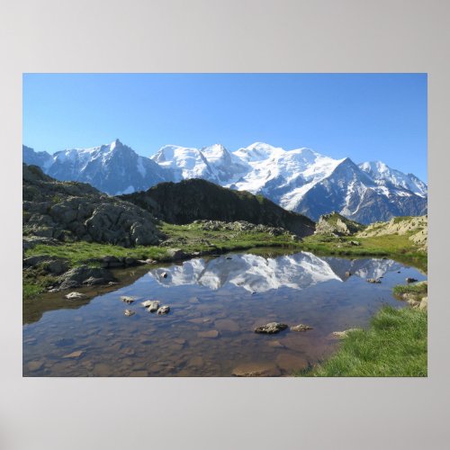 French Alps Chamonix Poster