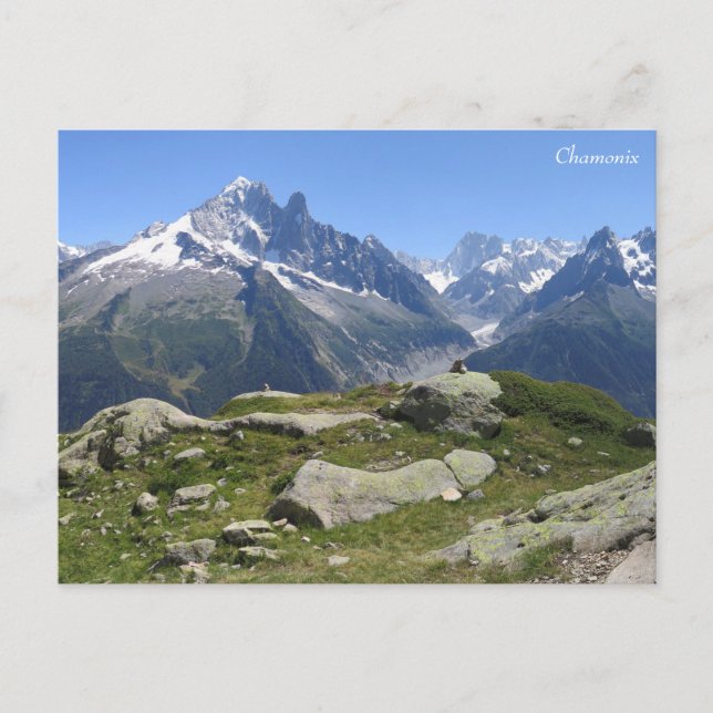 French Alps Postcard (Front)