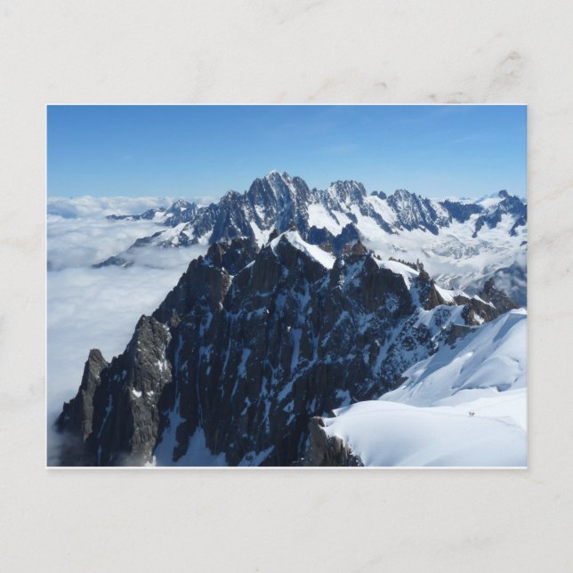 French Alps Postcard (Front)