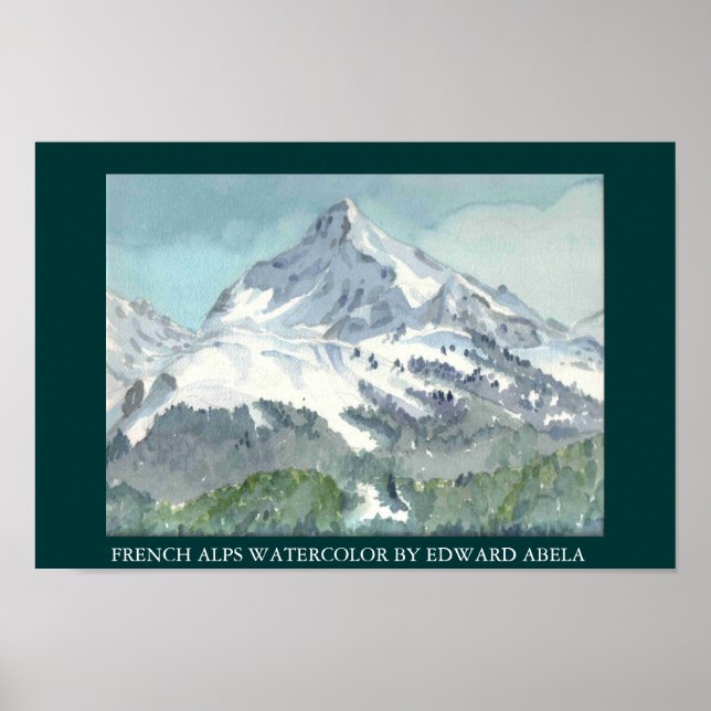 FRENCH ALPS POSTER (Front)