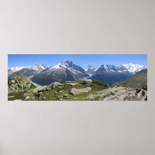 French Alps Poster