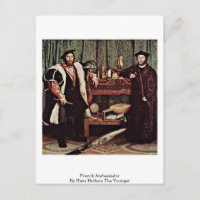French Ambassador By Hans Holbein The Younger