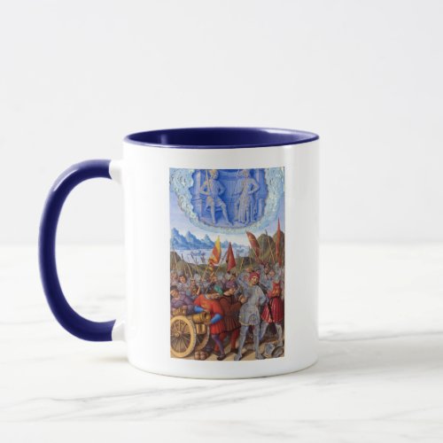 French Army Preparing For War Le Voyage de Gnes Mug