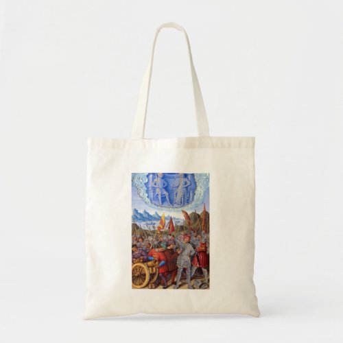 French Army Preparing For War Le Voyage de Gnes Tote Bag