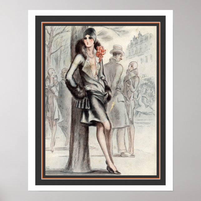 French Art Deco Print 16 x 20 (Front)