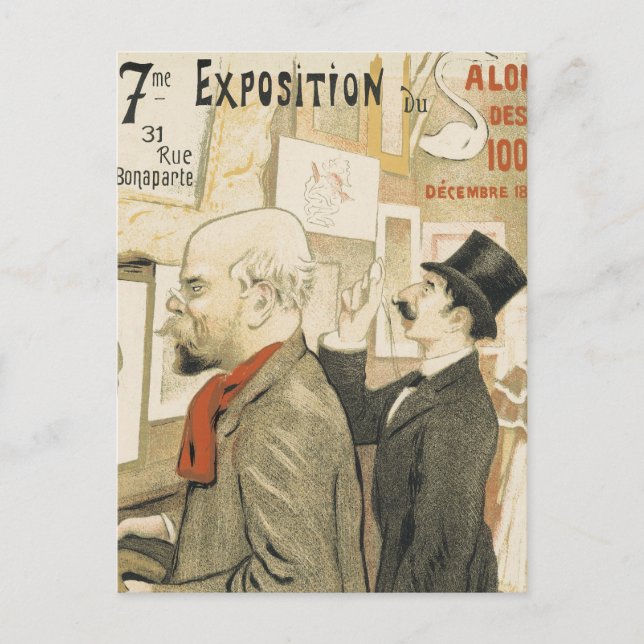 French Art Exhibit Postcard (Front)