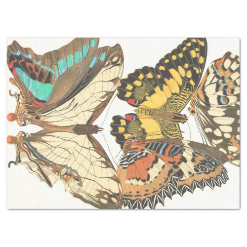 French Art Nouveau Butterflies Tissue Paper