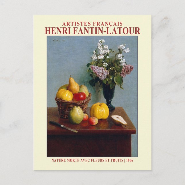 French Artists EP Postcard (Front)