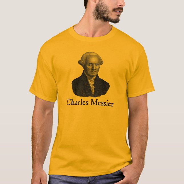 French Astronomer Charles Messier T-Shirt (Front)