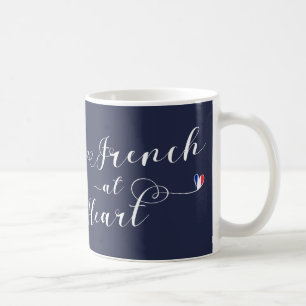 French At Heart Mug, France Coffee Mug