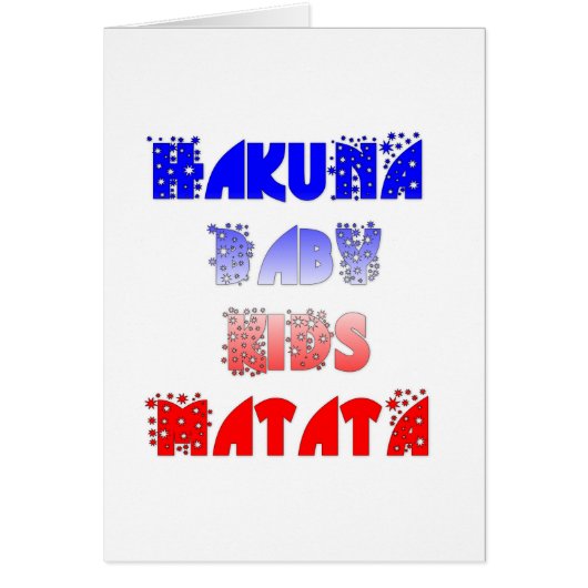 French Baby Kids Hakuna Matata.png (Front)