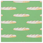 French baguette bread fabric