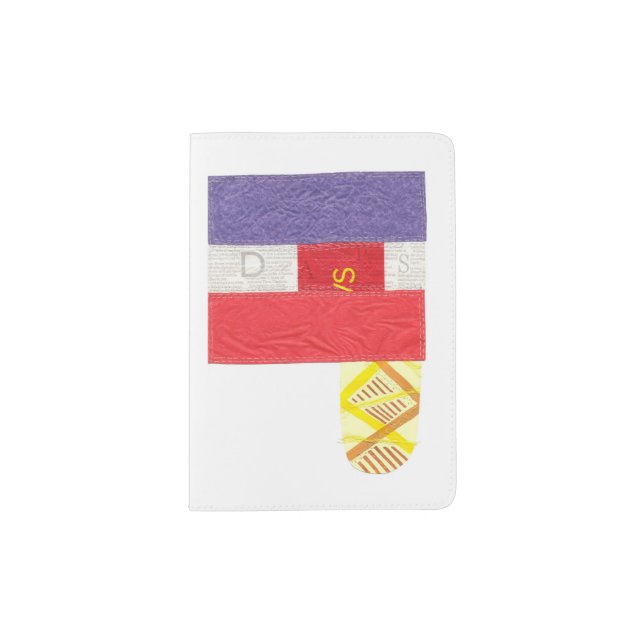 French Baguette Passport Holder (Front)