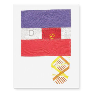 French Baguette Temporary Tattoo