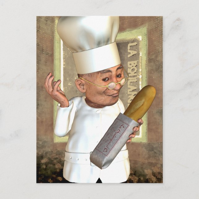 French Bakery Postcard (Front)