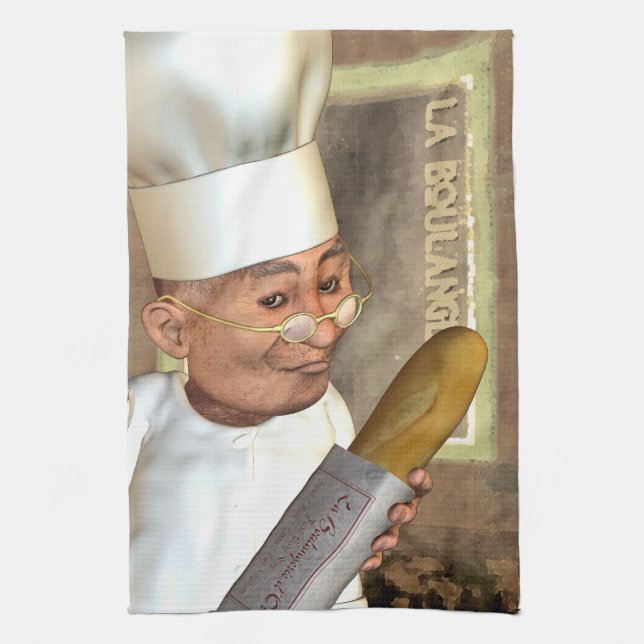 French Bakery Tea Towels (Vertical)