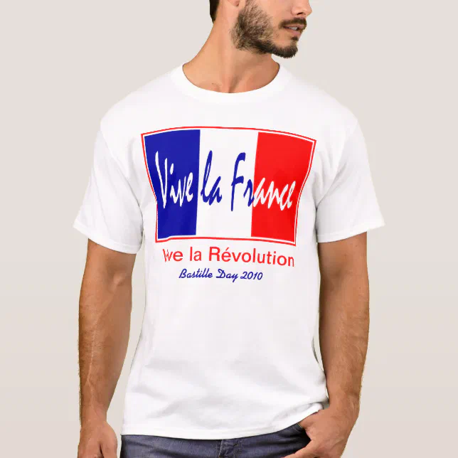 T shirt discount vive la france