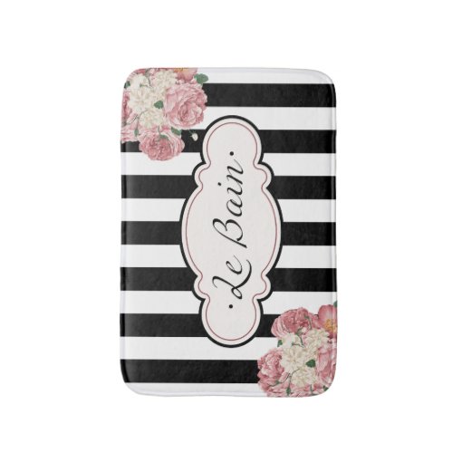French Bath Mat Zazzle