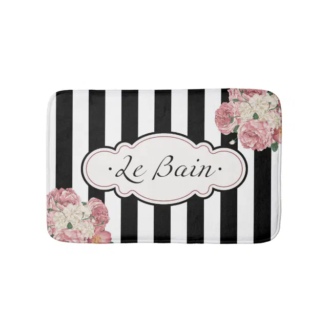 French Bath Mat Zazzle