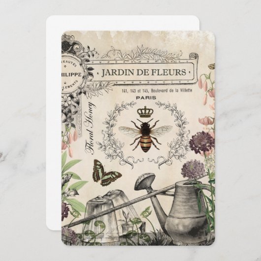 FRENCH BEE GARDEN (Front/Back)