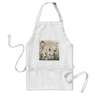 FRENCH BEE GARDEN ADULT APRON