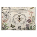 French Bee Garden Placemat at Zazzle