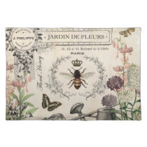 FRENCH BEE GARDEN PLACEMAT