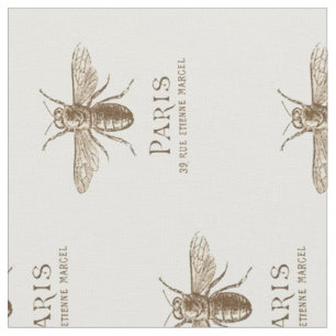 French Bee Paris Vintage Fabric