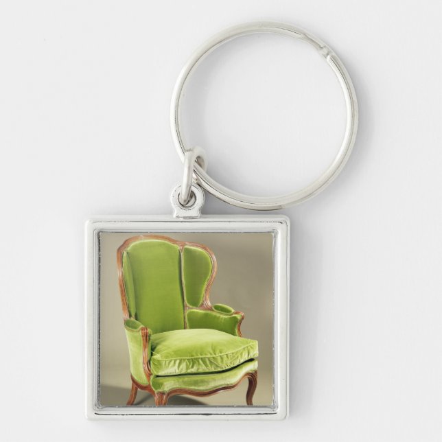 French bergere chair, c.1725 keychain (Front)