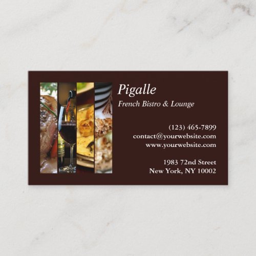 French Bistro Business Card