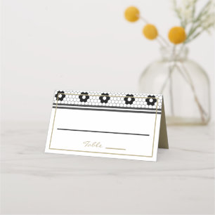 French Bistro Vintage Design Place Card