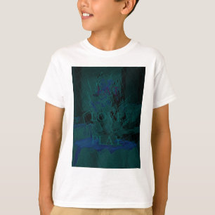 French Blue Love Eat Play Flower colors for all T-Shirt