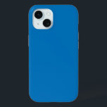 French Blue Solid Color iPhone 15 Case<br><div class="desc">French Blue Solid Color</div>