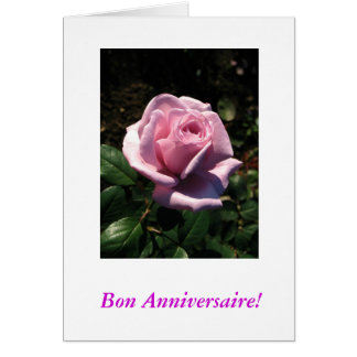 French-Bon Anniversaire Cards
