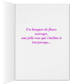 French-Bon Anniversaire Cards (Inside (Right))
