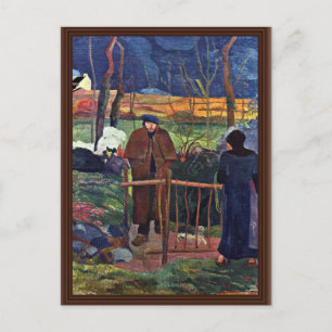 French: Bonjour Monsieur Gauguin (Ii), Good Mornin Postcard